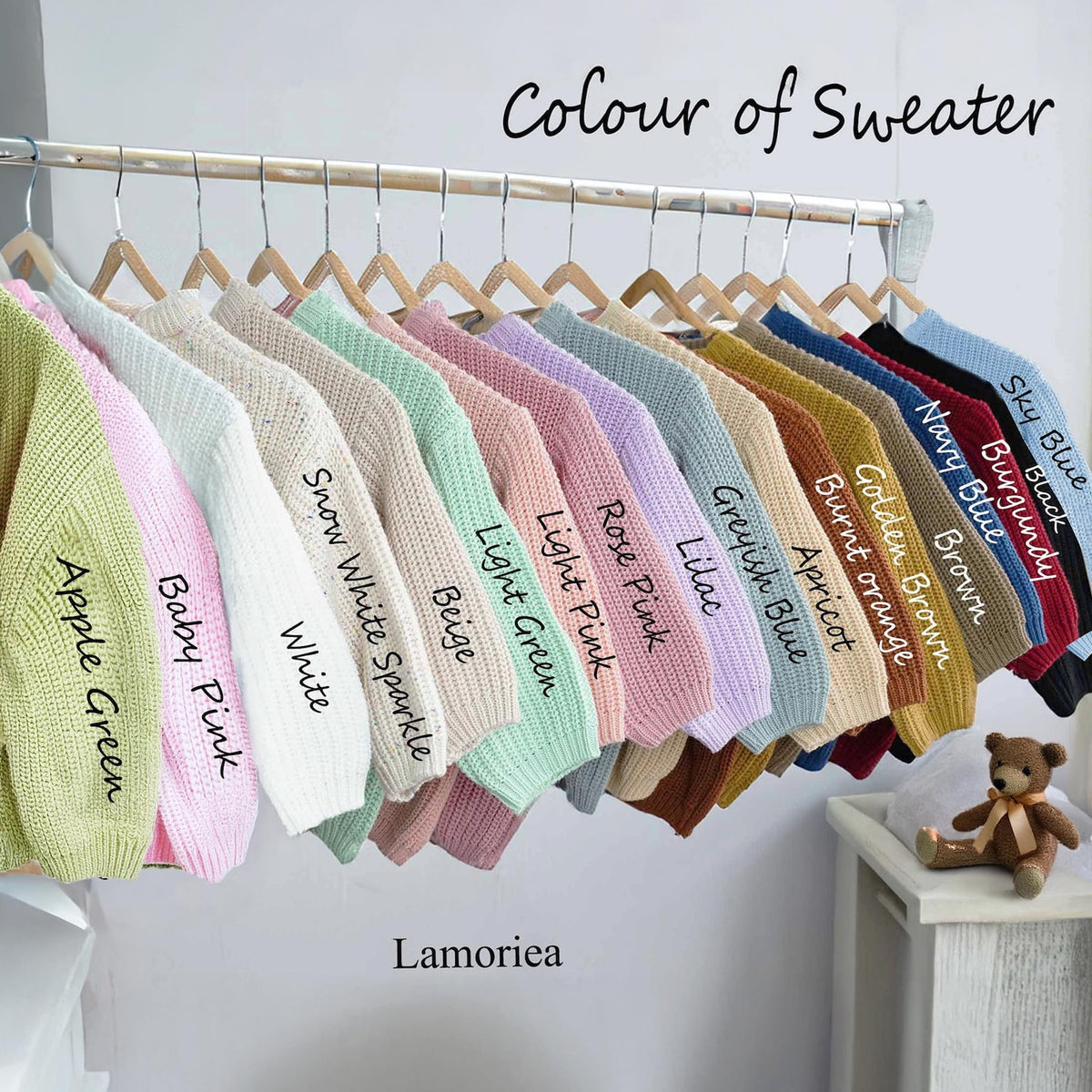 Personalized Knit Pullover Baby Sweater