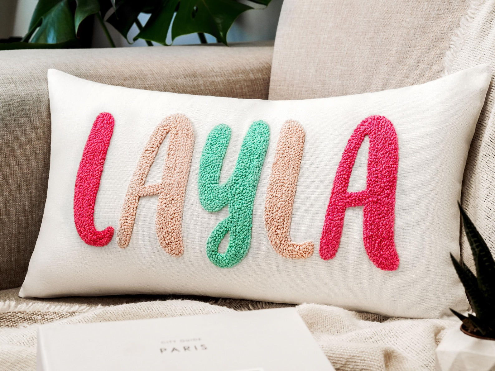 Personalized Throw Pillow Gift