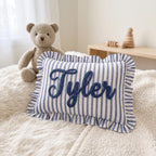 Custom Baby Name Embroidered Pillow