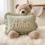 Custom Baby Name Embroidered Pillow