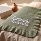 Personalized Custom Birth Date Blanket