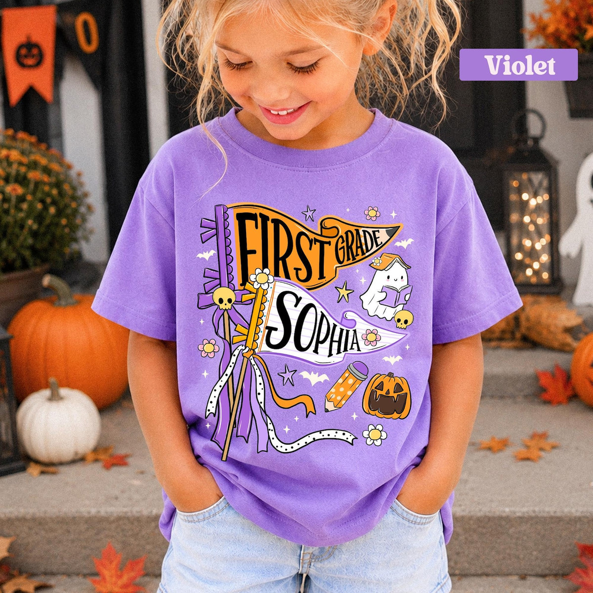 Personalized Name Grade Shirt