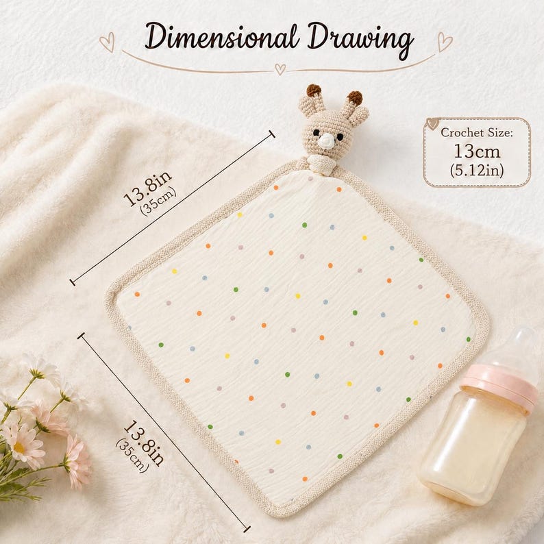 Personalized Dinosaur Lovey Blanket