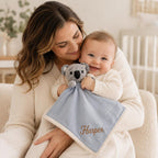 Personalized Dinosaur Lovey Blanket