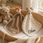 Personalized Dinosaur Lovey Blanket